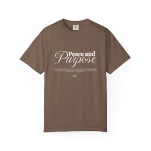 Peace and Purpose — Plain Heavy Cotton Tee