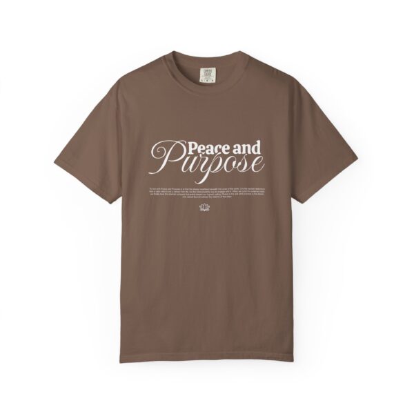 Peace and Purpose — Plain Heavy Cotton Tee