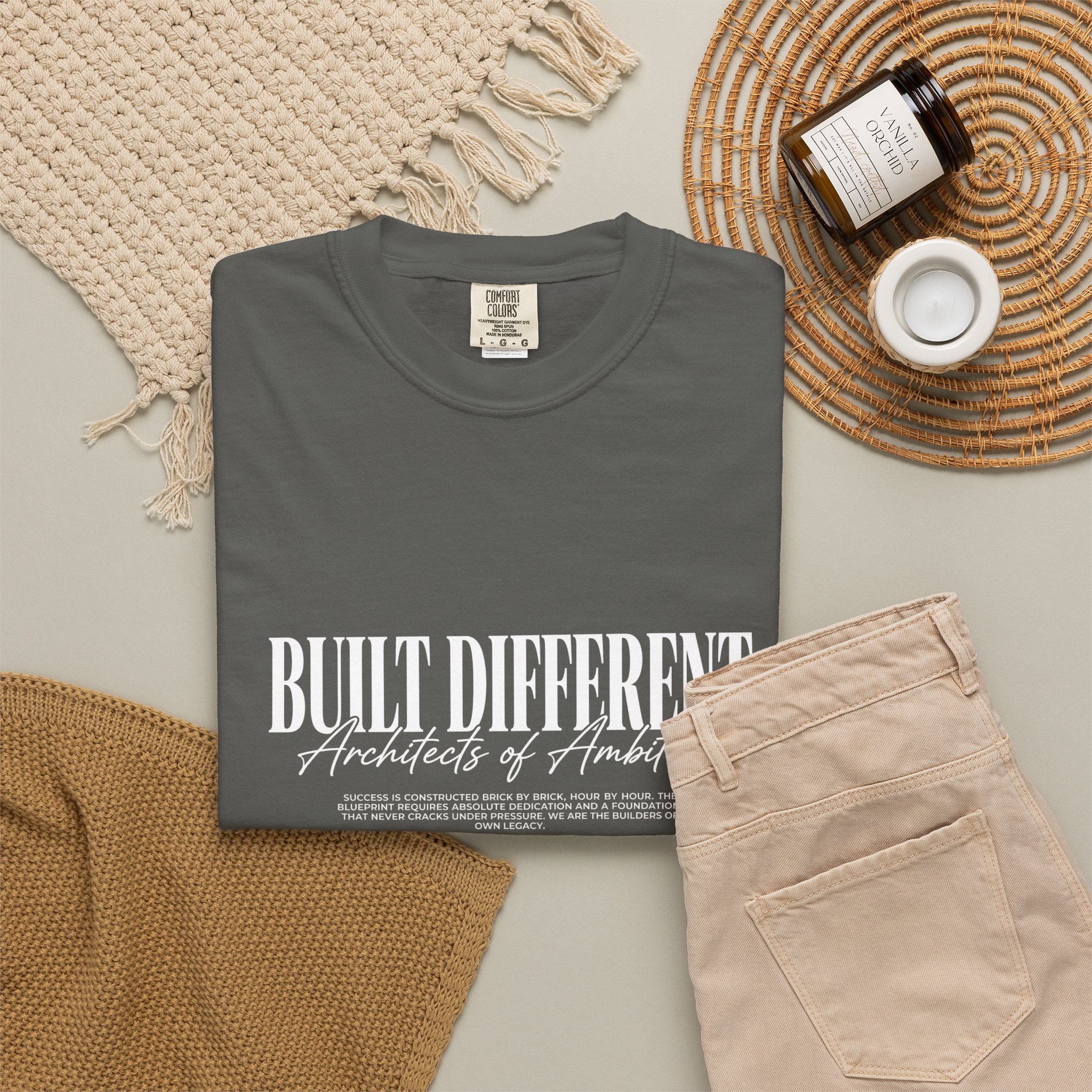 Built Different T-Shirt – 'Built Different' Graphic Tee for Confident, Motivated Wear - Image 4