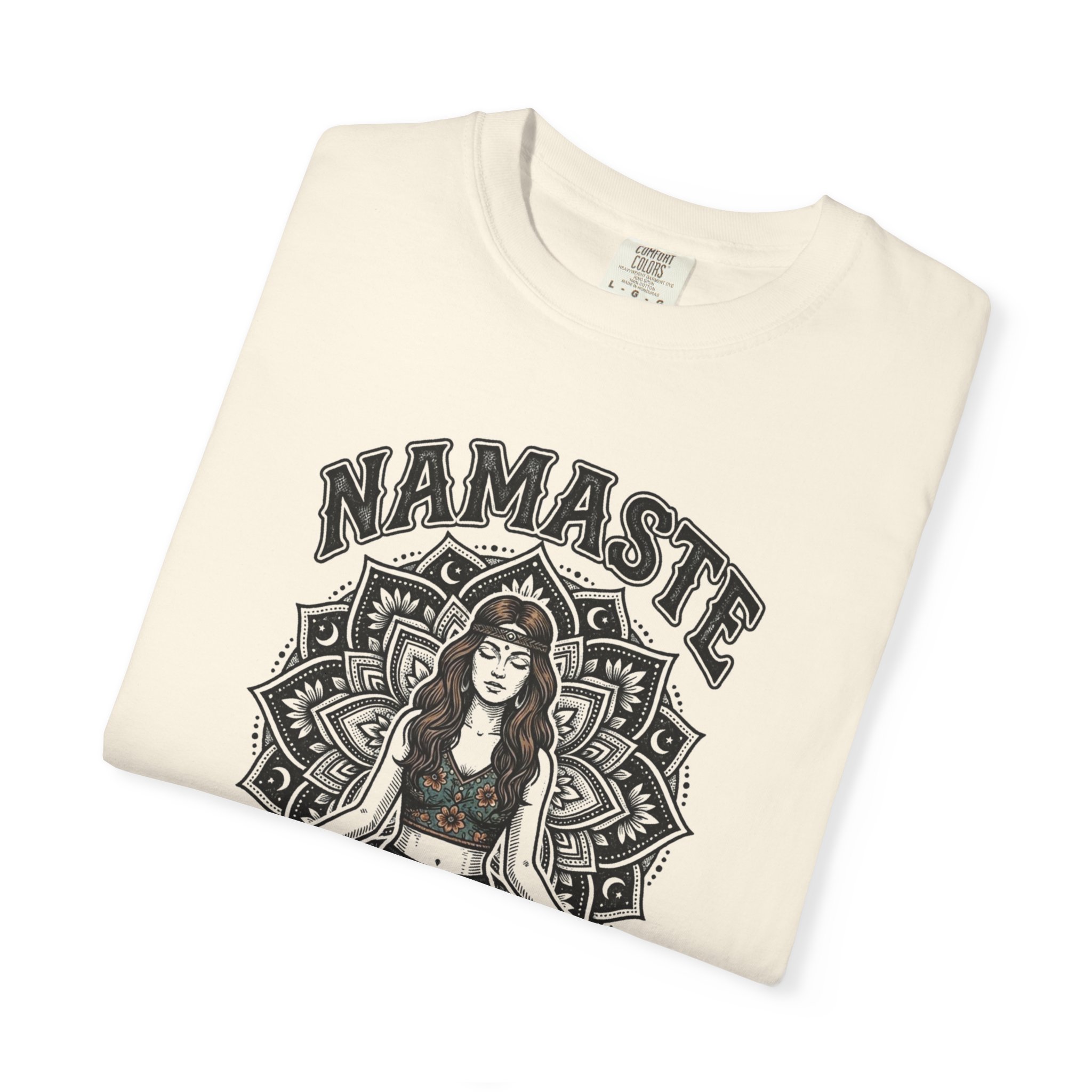 Namaste Inner Peace Tee — Yoga Meditation Spiritual Graphic T-Shirt - Image 3