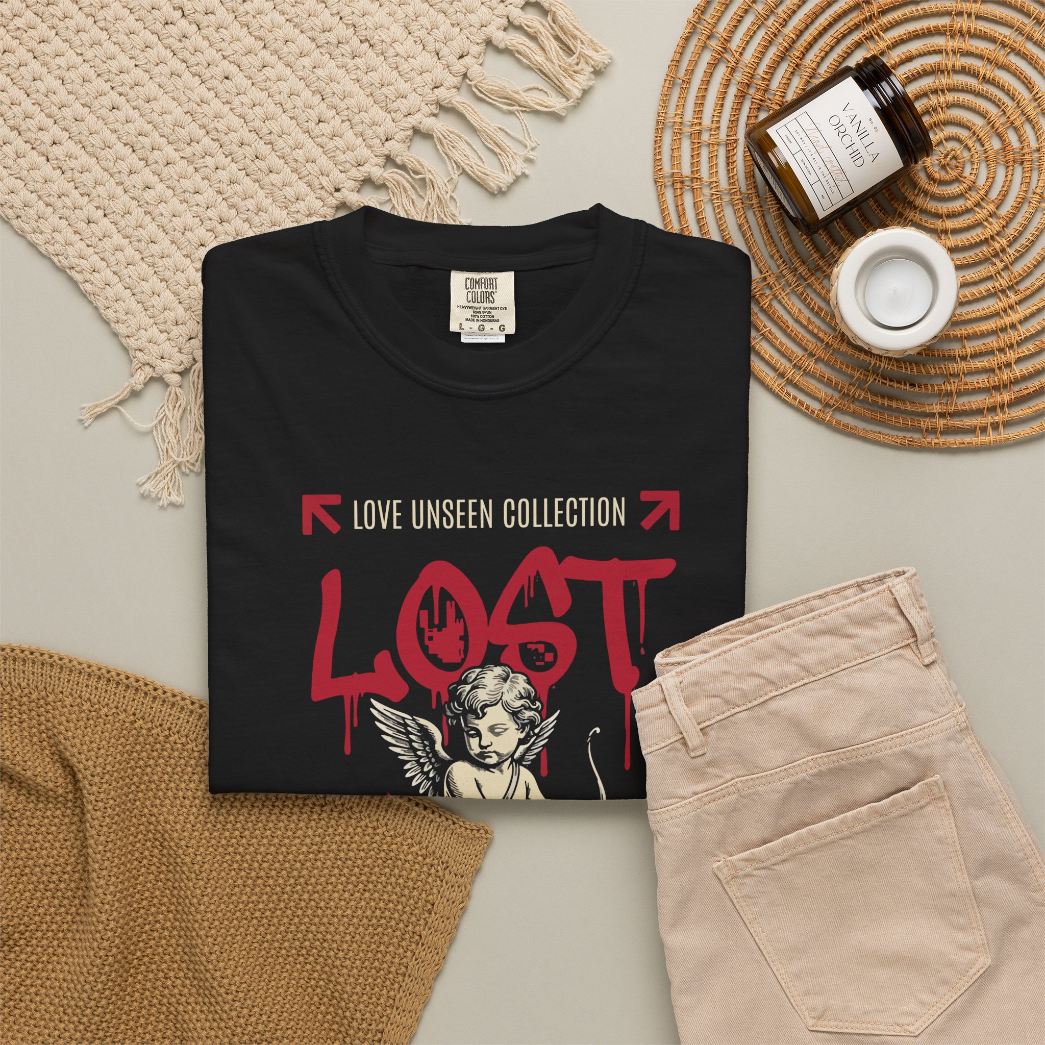 Lost Love T-Shirt — Vintage Cupid Graphic Tee - Image 4