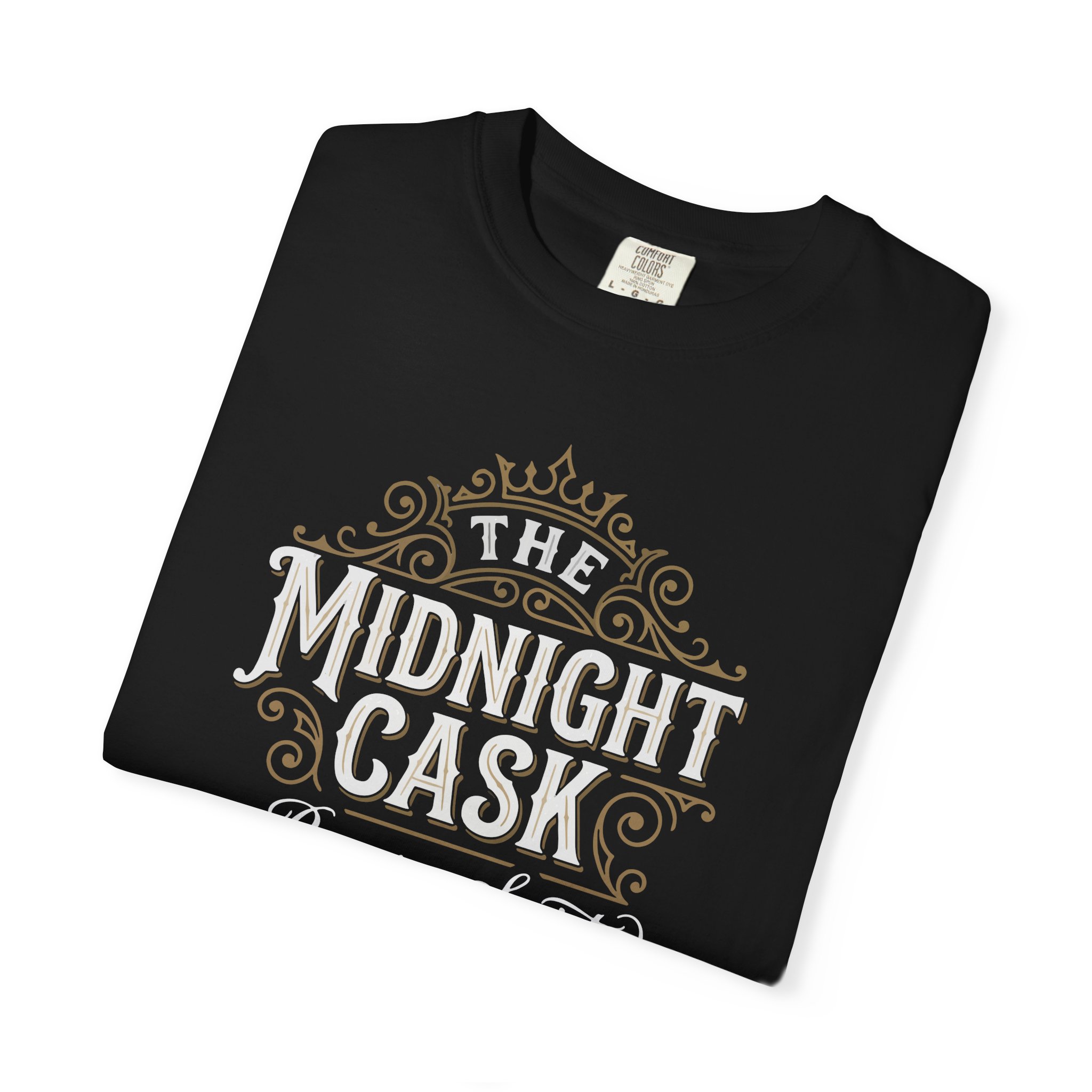 Midnight Cask Brewing Society Tee — Vintage Brewery Logo T‑Shirt - Image 3