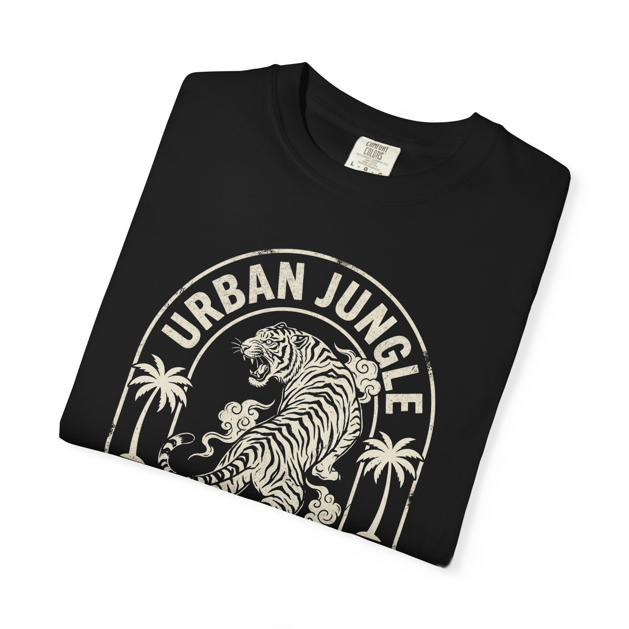 Tiger Graphic Tee — "Urban Jungle Wild at Heart" - Image 3