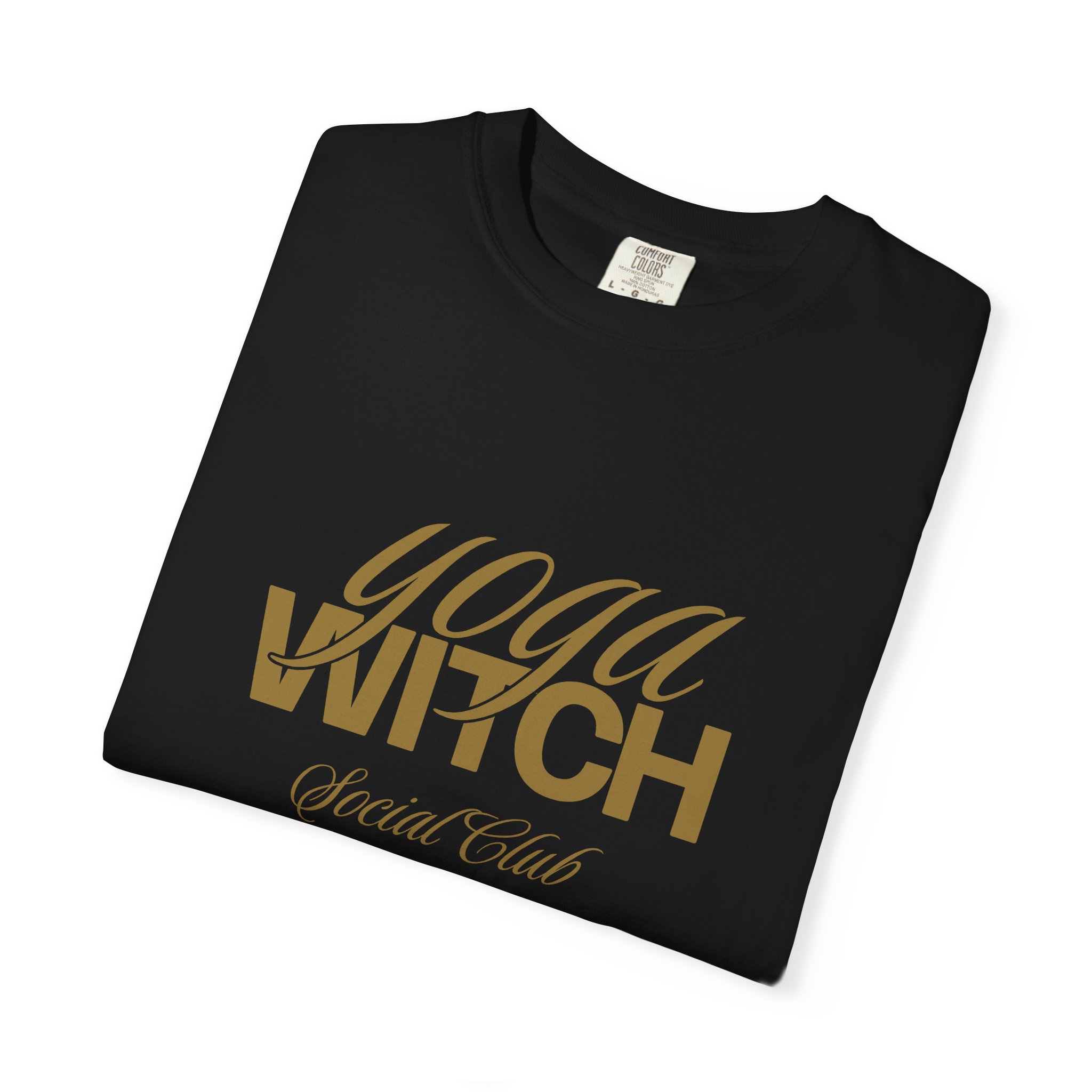 Yoga Witch Tee — "Yoga Witch Social Club" Graphic T-Shirt - Image 3