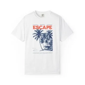 Escape Coastal Tee — Vintage Palm Beach Vacation T-Shirt