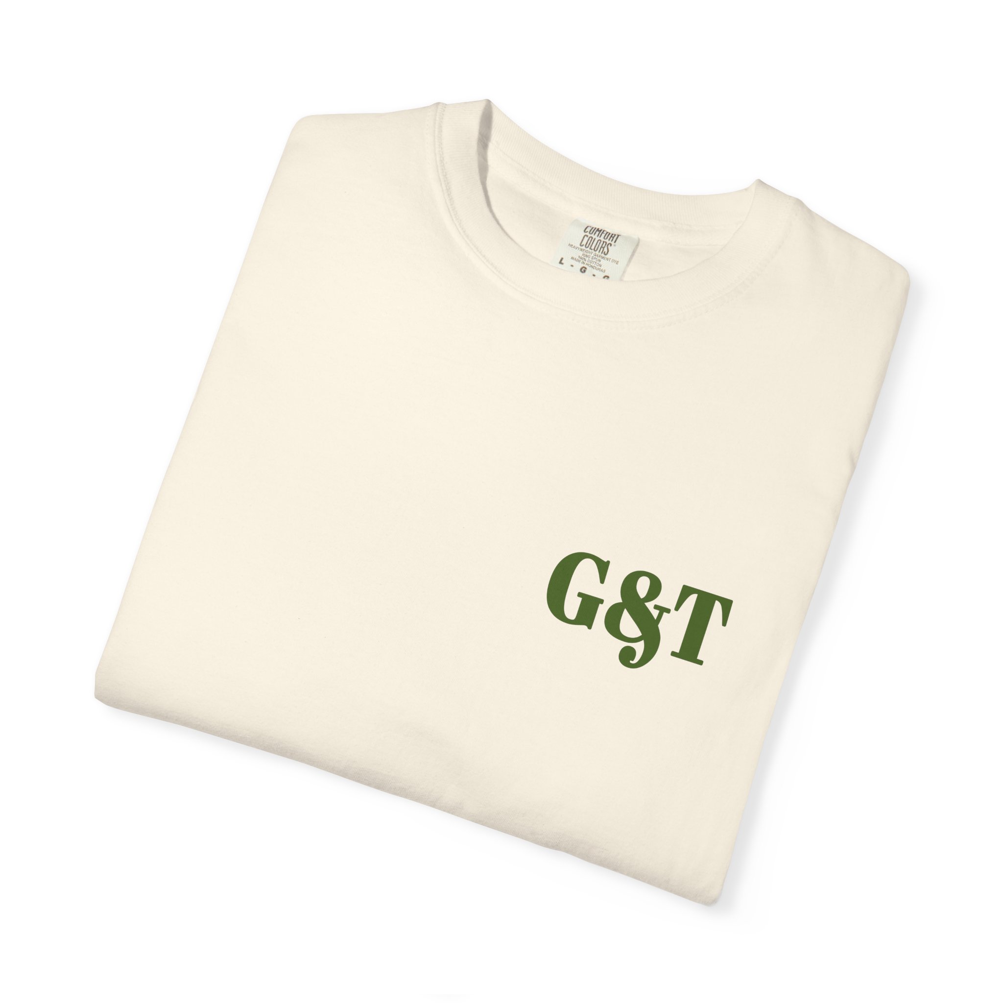 Gin & Tonic Tee — 'G&T' Cocktail Club Graphic T-Shirt - Image 3