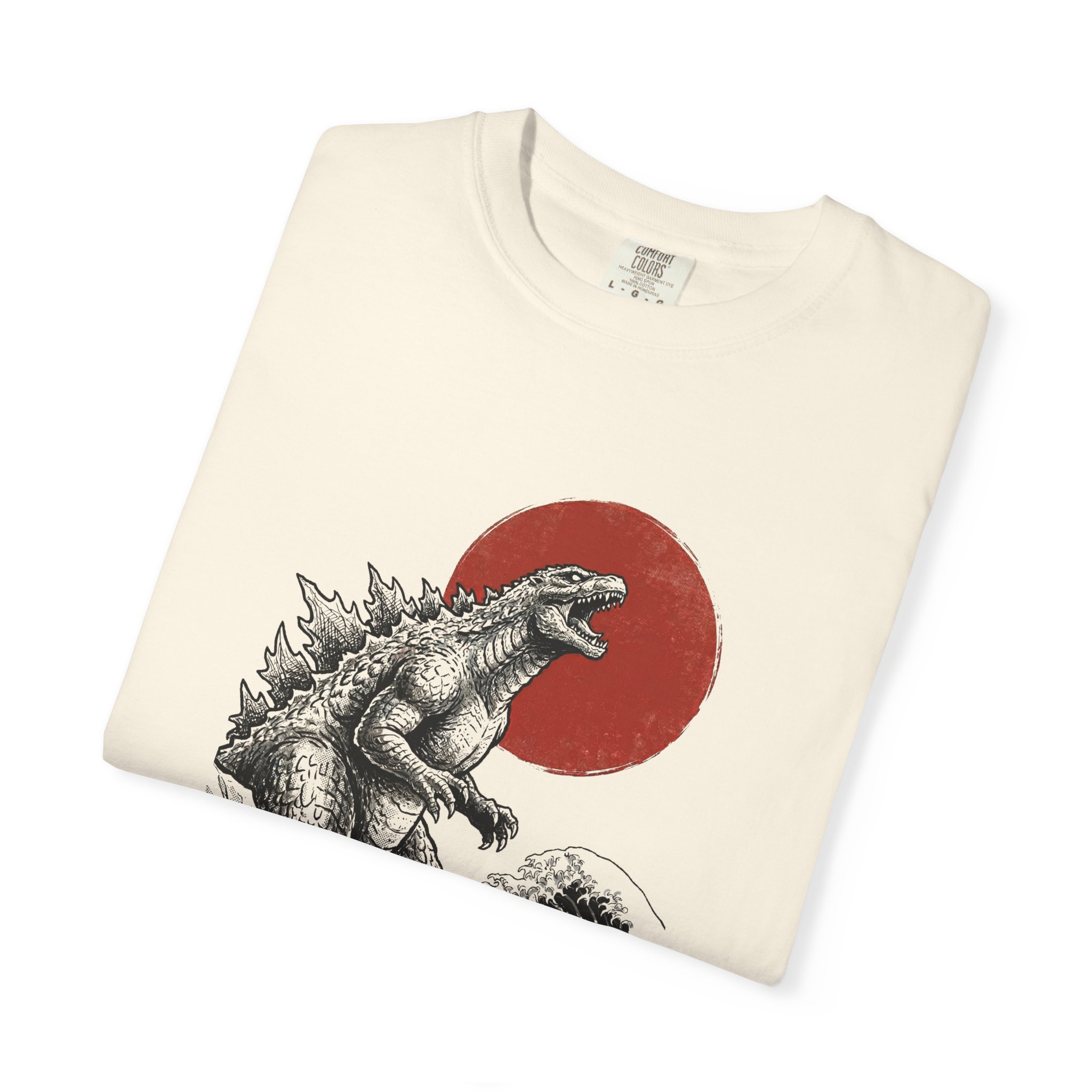 Godzilla Rising Tee — Retro Japanese Kaiju Graphic T-Shirt - Image 3