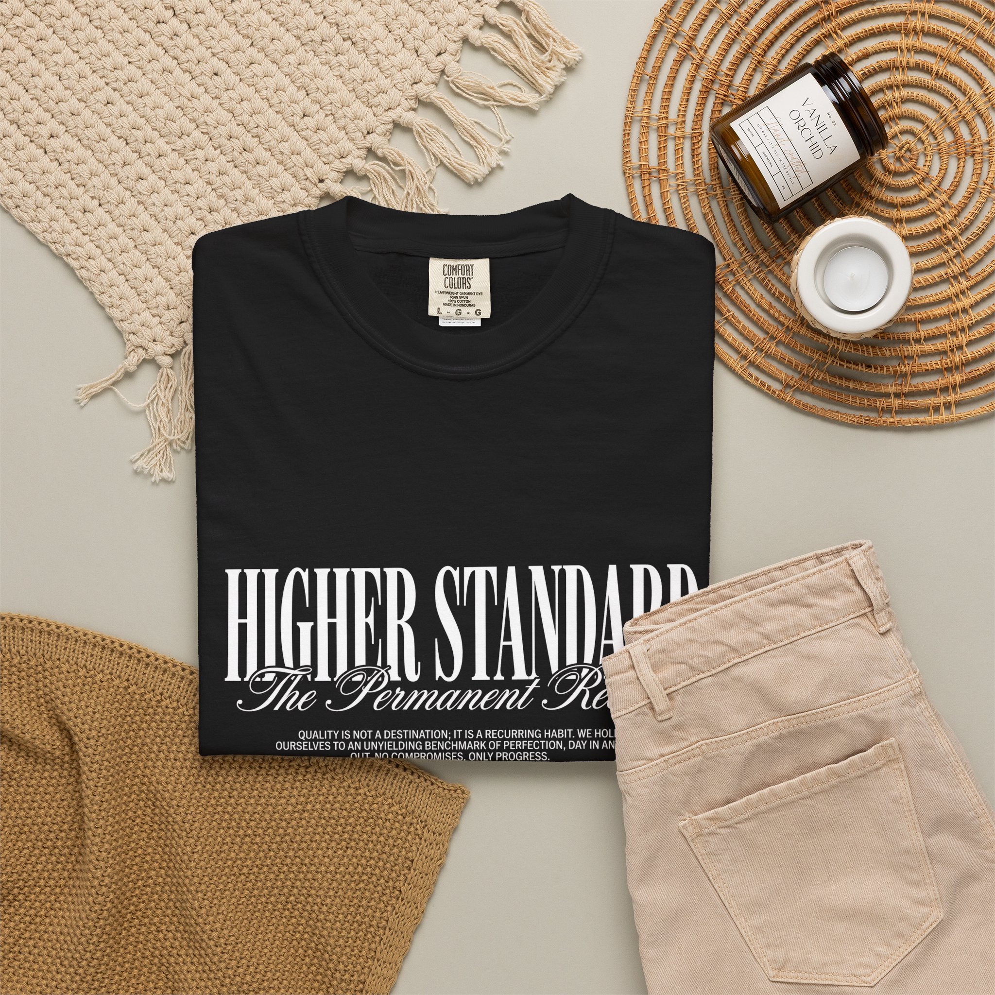 Higher Standard Tee — 'Higher Standard' Graphic T-Shirt - Image 4