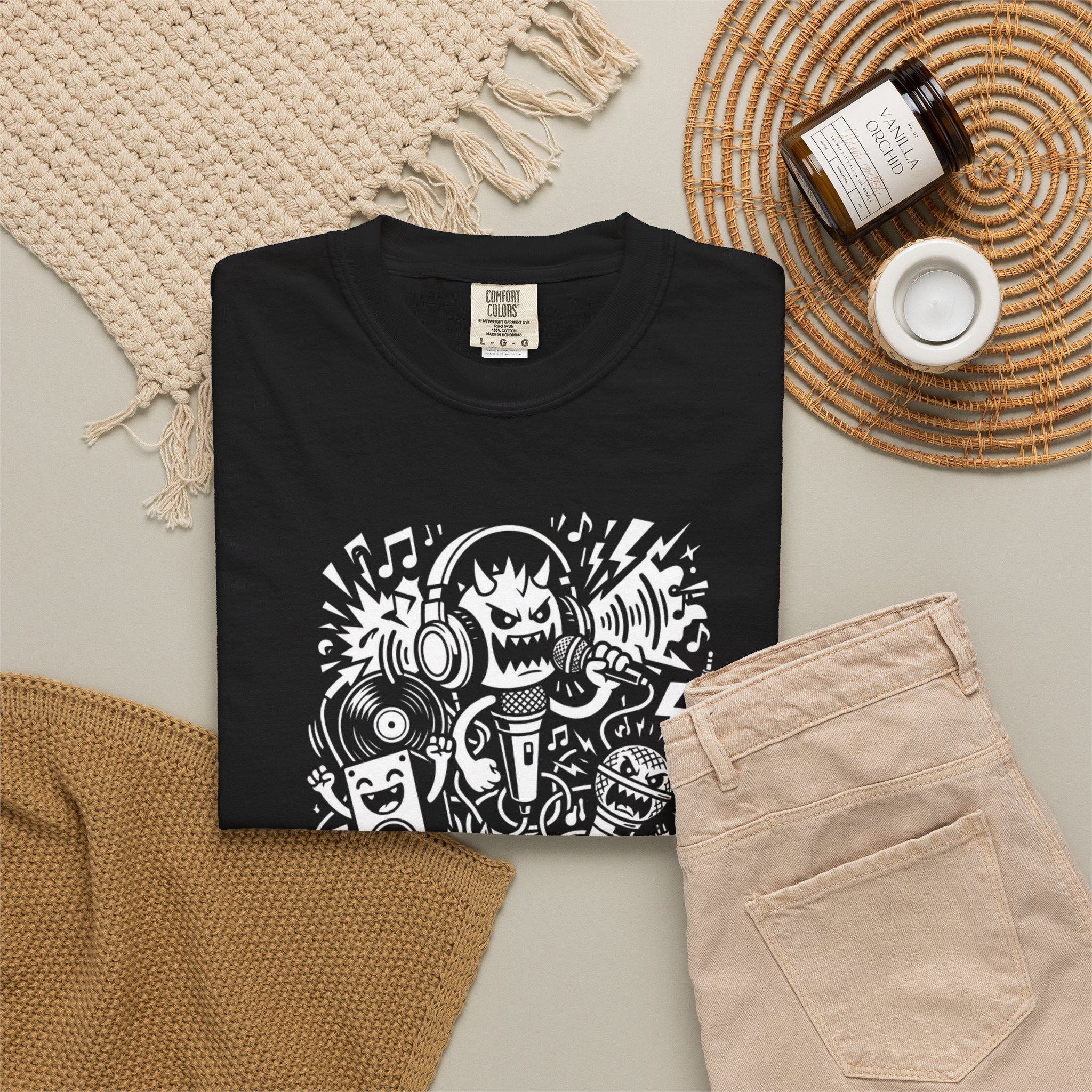 Musical Chaos Mashup T-Shirt - Image 4