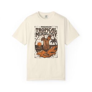 Tropical Mixology T-Shirt — Vintage Cocktail Beach Tee