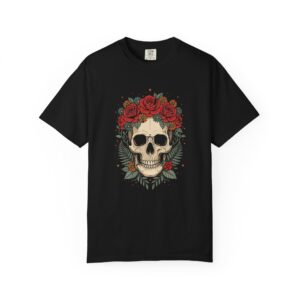 Skull with Rose Crown T-Shirt