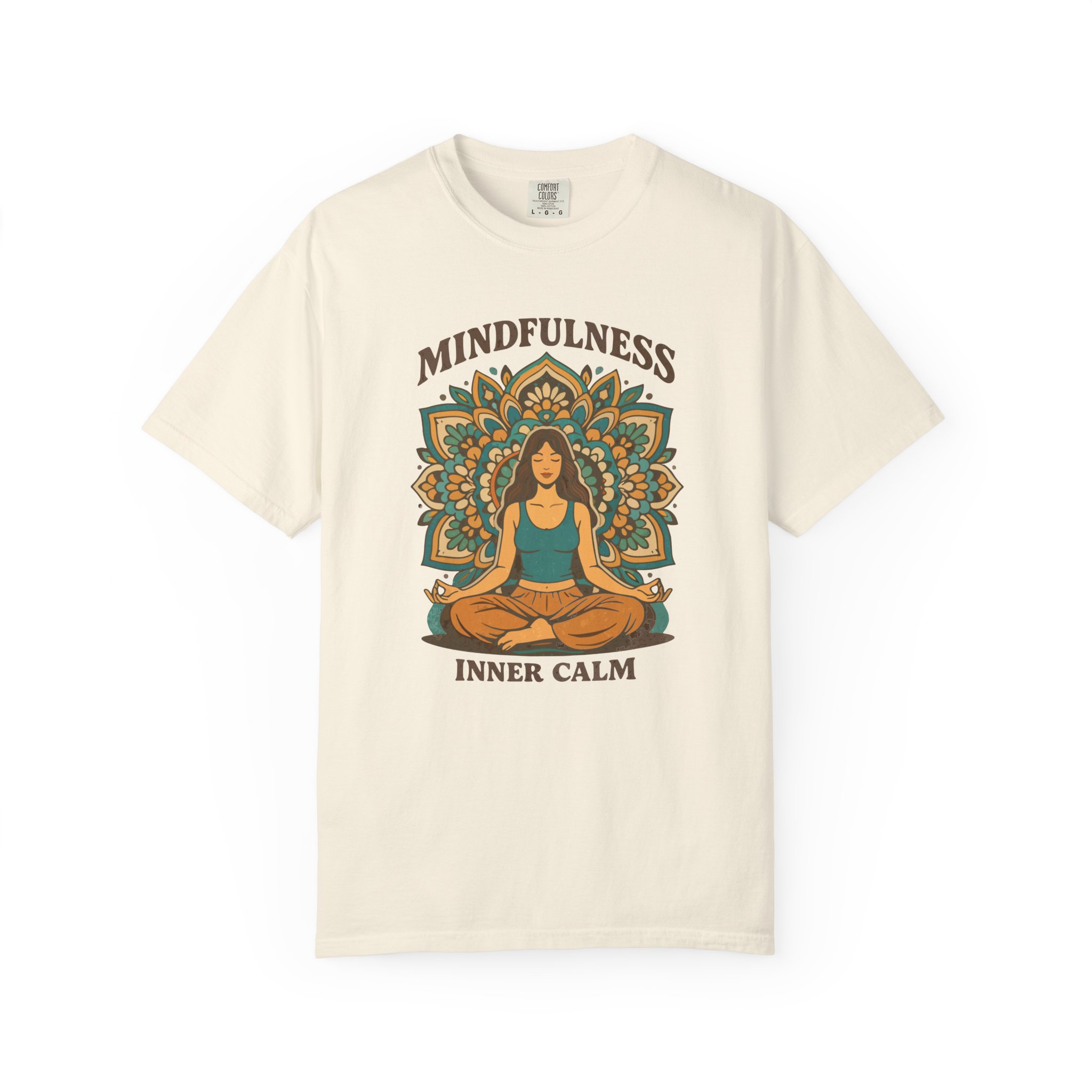 Mindfulness 'Inner Calm' T-Shirt — Yoga Meditation Tee