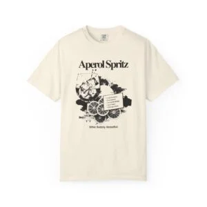 Aperol Spritz Tee — Vintage Cocktail Graphic Shirt
