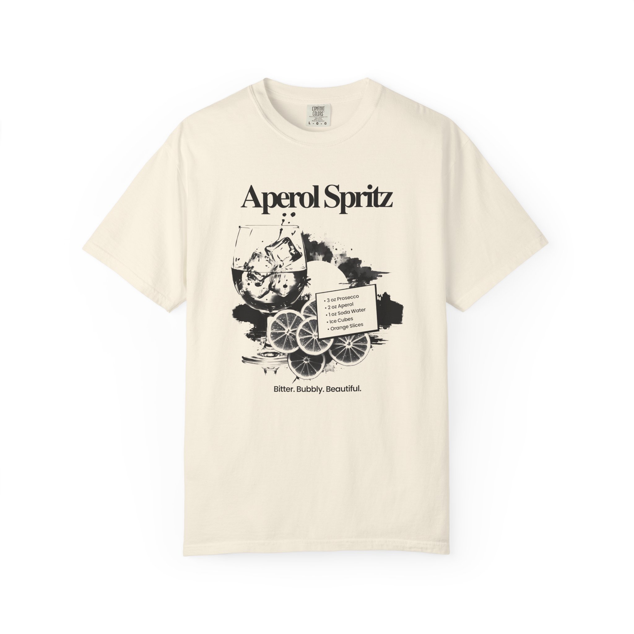 Aperol Spritz Tee — Vintage Cocktail Graphic Shirt