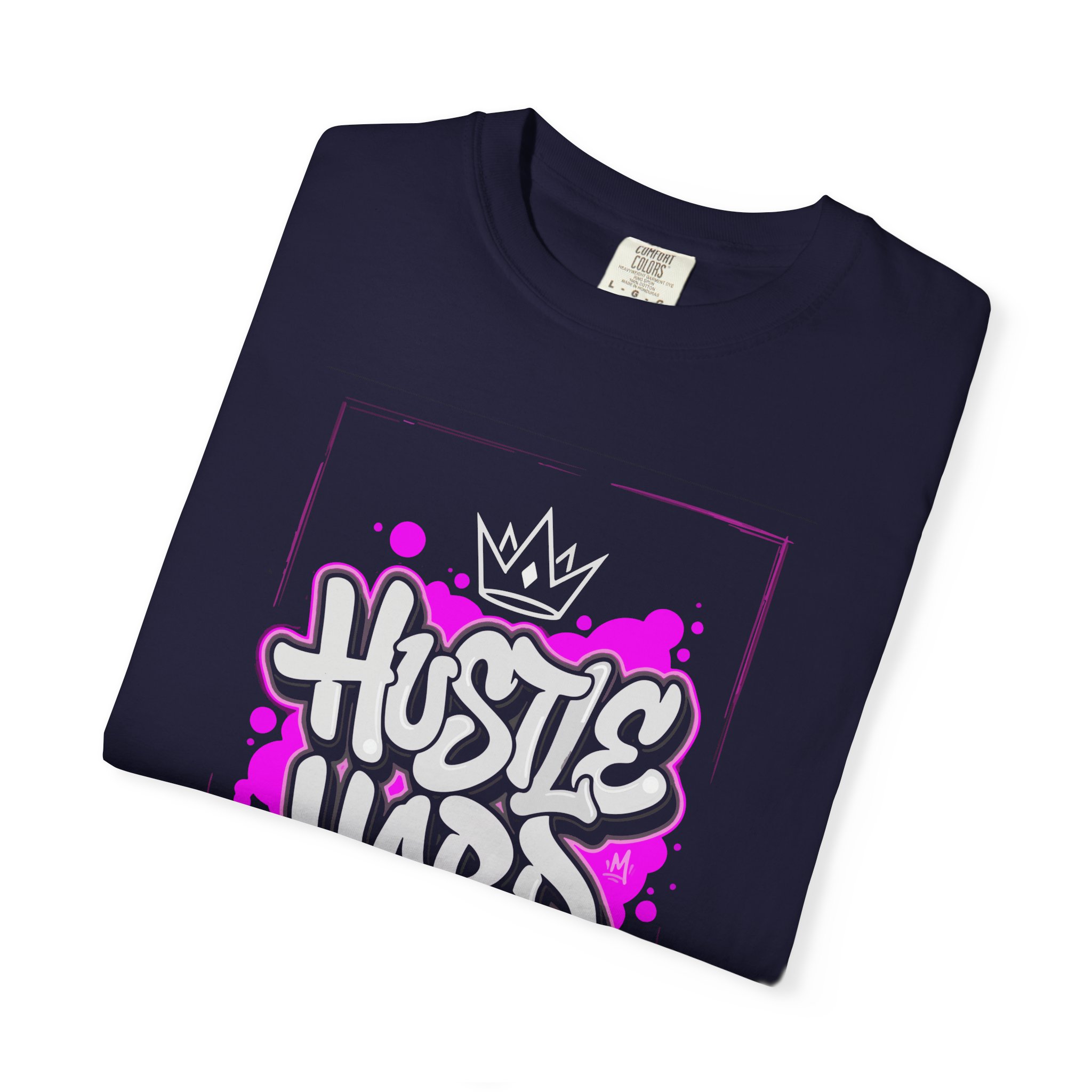 Hustle Hard Graffiti Tee - Image 3