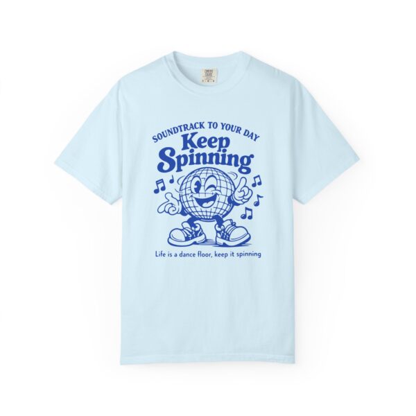 Keep Spinning T-Shirt — Retro Disco Record Graphic Tee