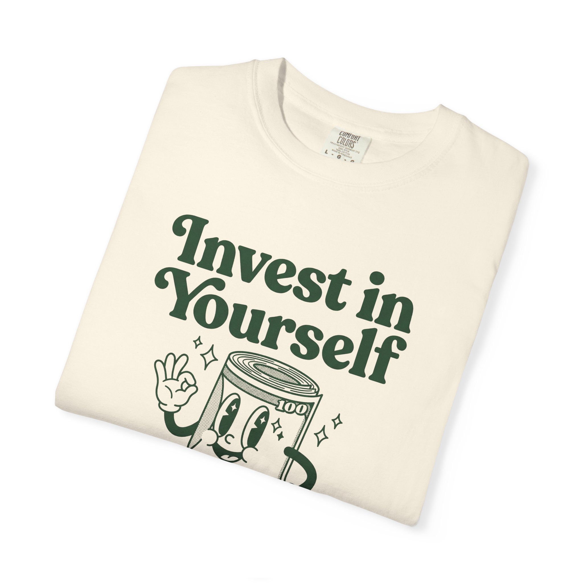 Invest in Yourself Tee — Motivational Graphic Shirt - Image 3