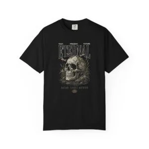 Eternal Skull Tee — "Eternal" Vintage Skull Graphic T-Shirt