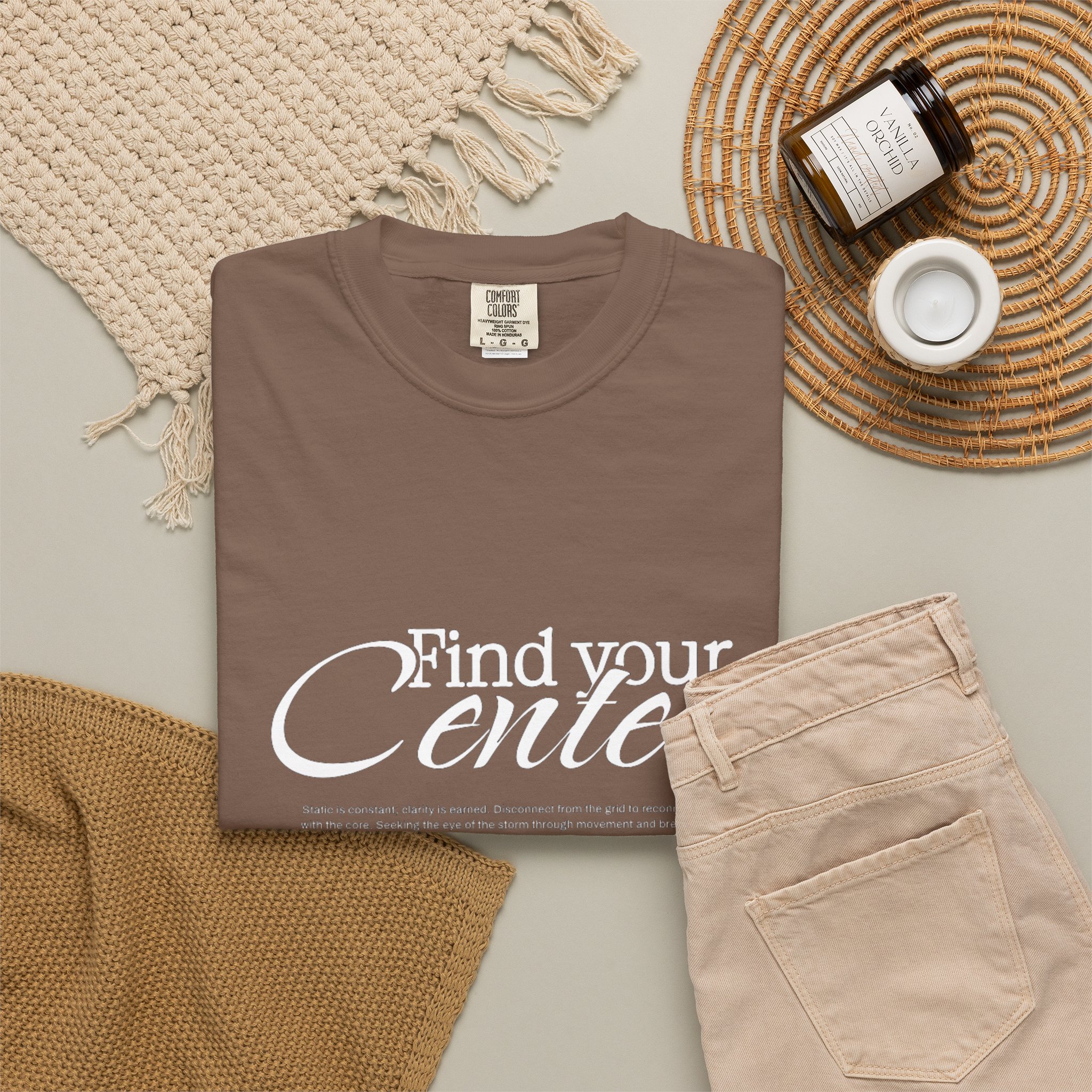 Find Your Center T‑Shirt – Mindful Graphic Tee - Image 4