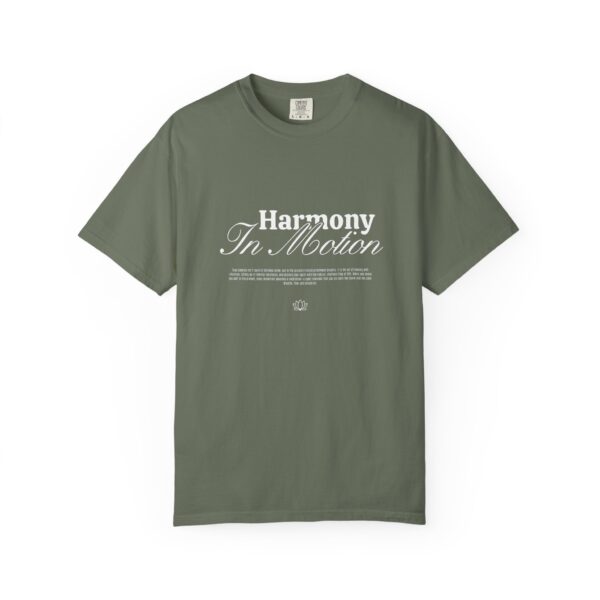 Harmony In Motion T‑Shirt — Retro Script Graphic Tee