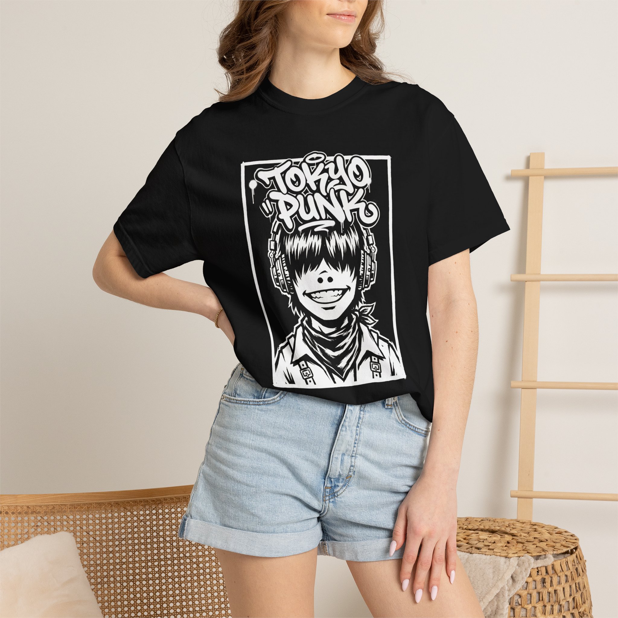 Tokyo Punk Graphic Tee — Retro Anime Streetwear Shirt - Image 4