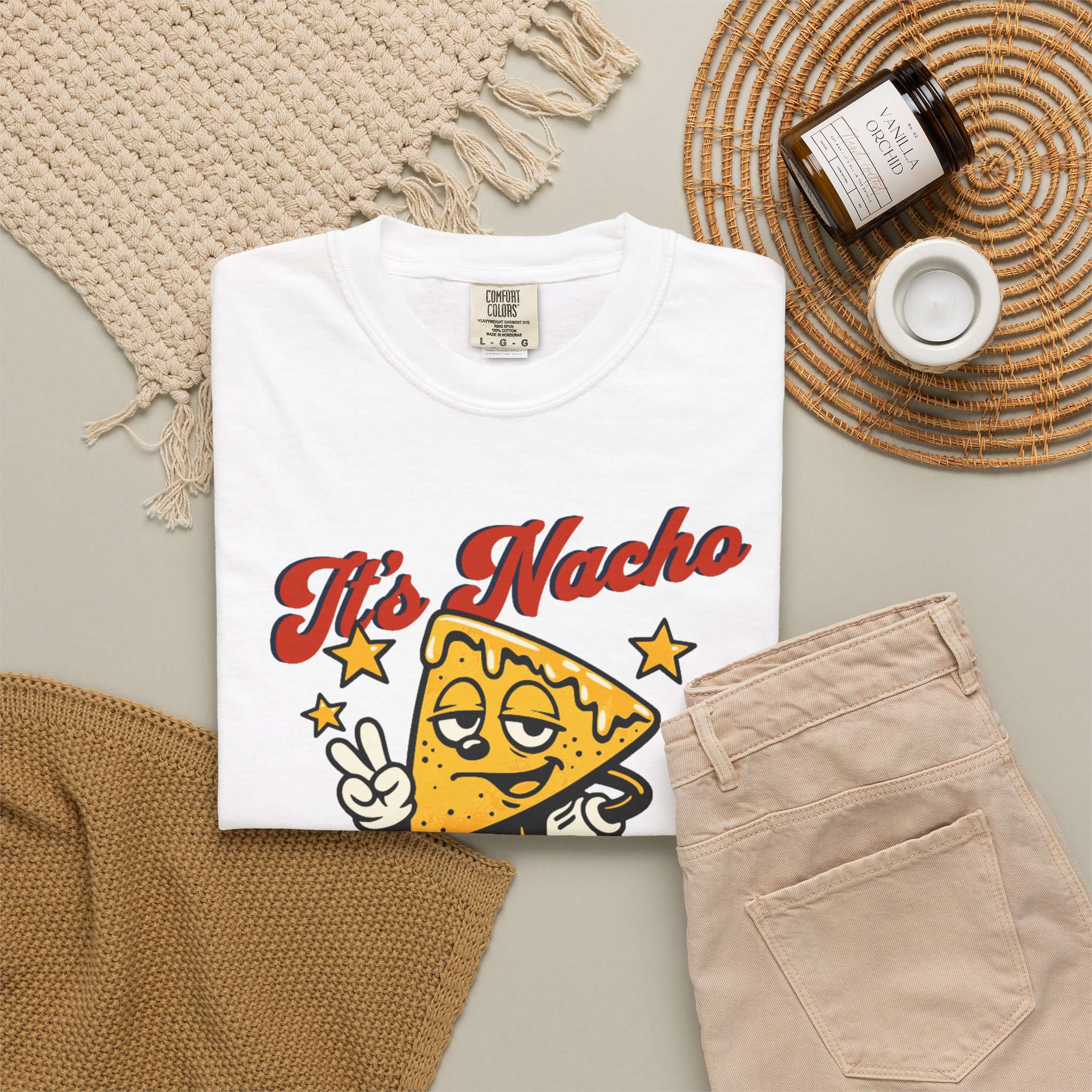 It's Nacho Business Tee — Funny Nacho Graphic T-Shirt - Image 4