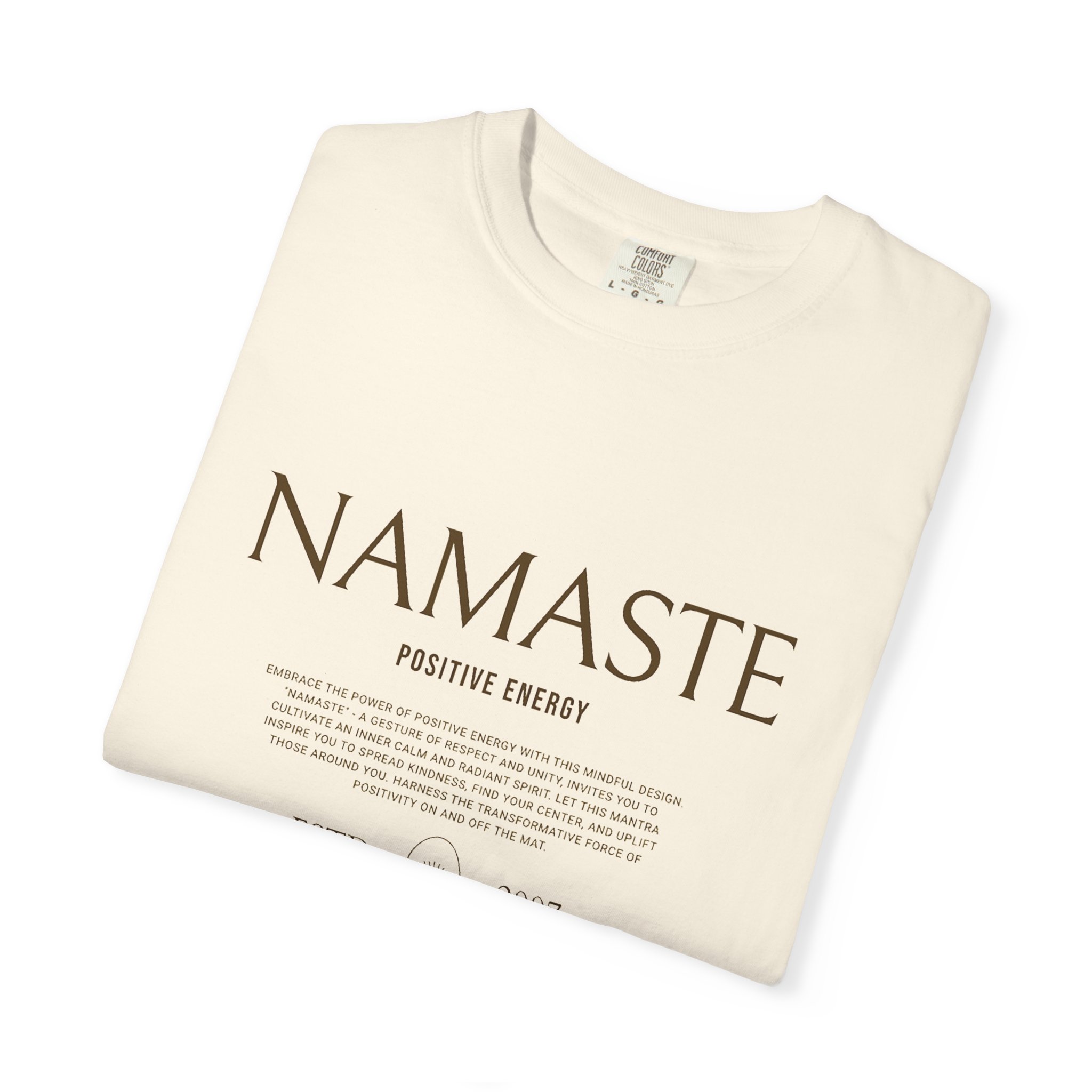 Namaste Tee — Minimal Yoga & Mindfulness T‑Shirt - Image 3