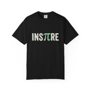 Inπre Math Pun T-Shirt — Funny Pi «Inspire» Graphic Tee for Math Lovers