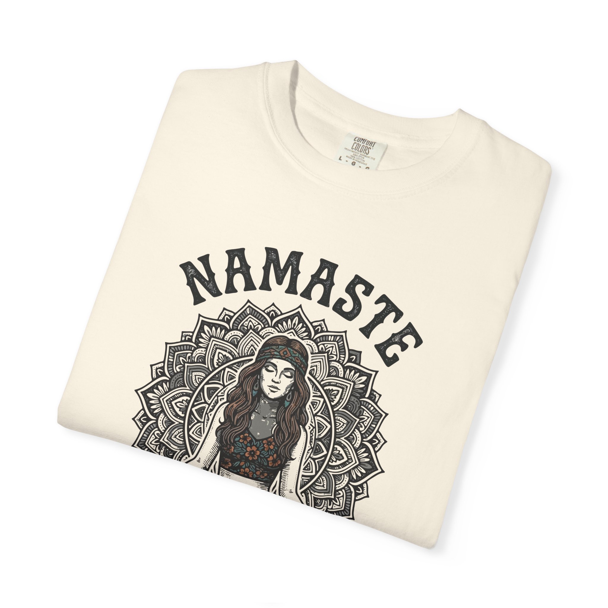 Namaste Stay Grounded Tee — Yoga Meditation Graphic T-Shirt - Image 3