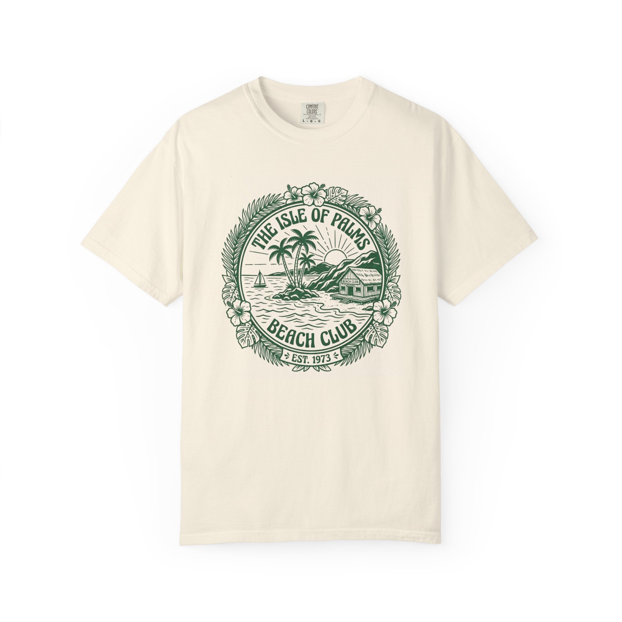 Isle of Palms Beach Club T-Shirt — Vintage Palm Beach Tee
