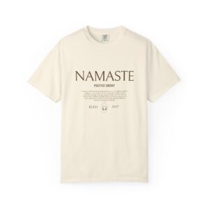 Namaste Tee — Minimal Yoga & Mindfulness T‑Shirt