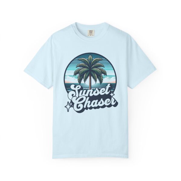 Sunset Chaser Tee — Retro Palm Tree Beach T-Shirt