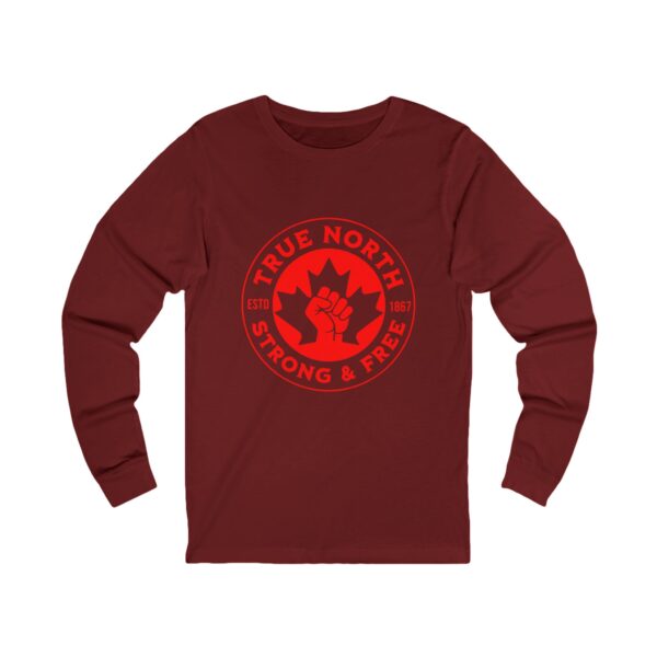 True North Long Sleeve Tee — Strong & Free Canadian Pride Shirt