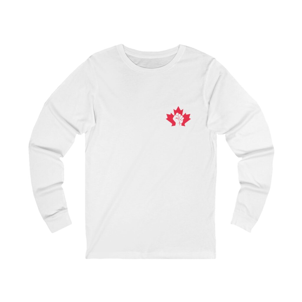 True North Long Sleeve Tee — Strong & Free Canadian Pride Shirt