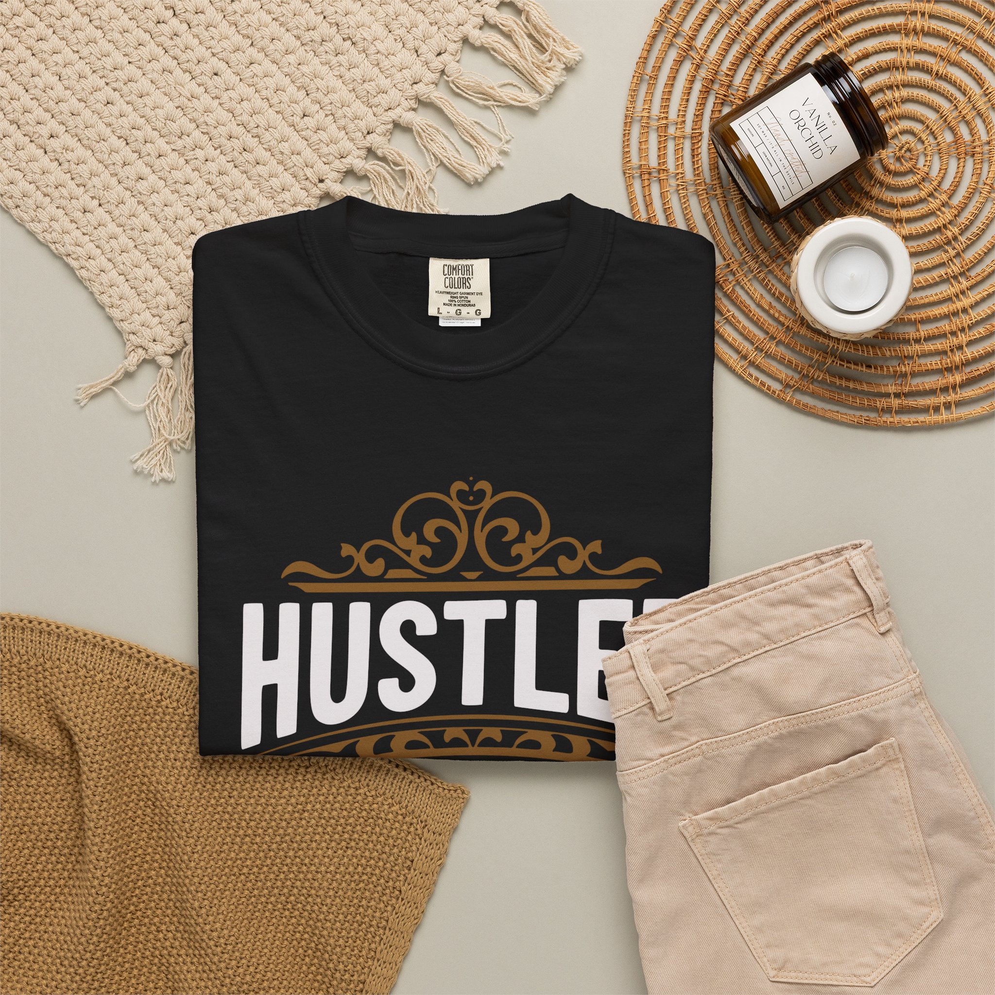 Hustler Grind Daily Tee — Motivational Graphic T-Shirt - Image 4