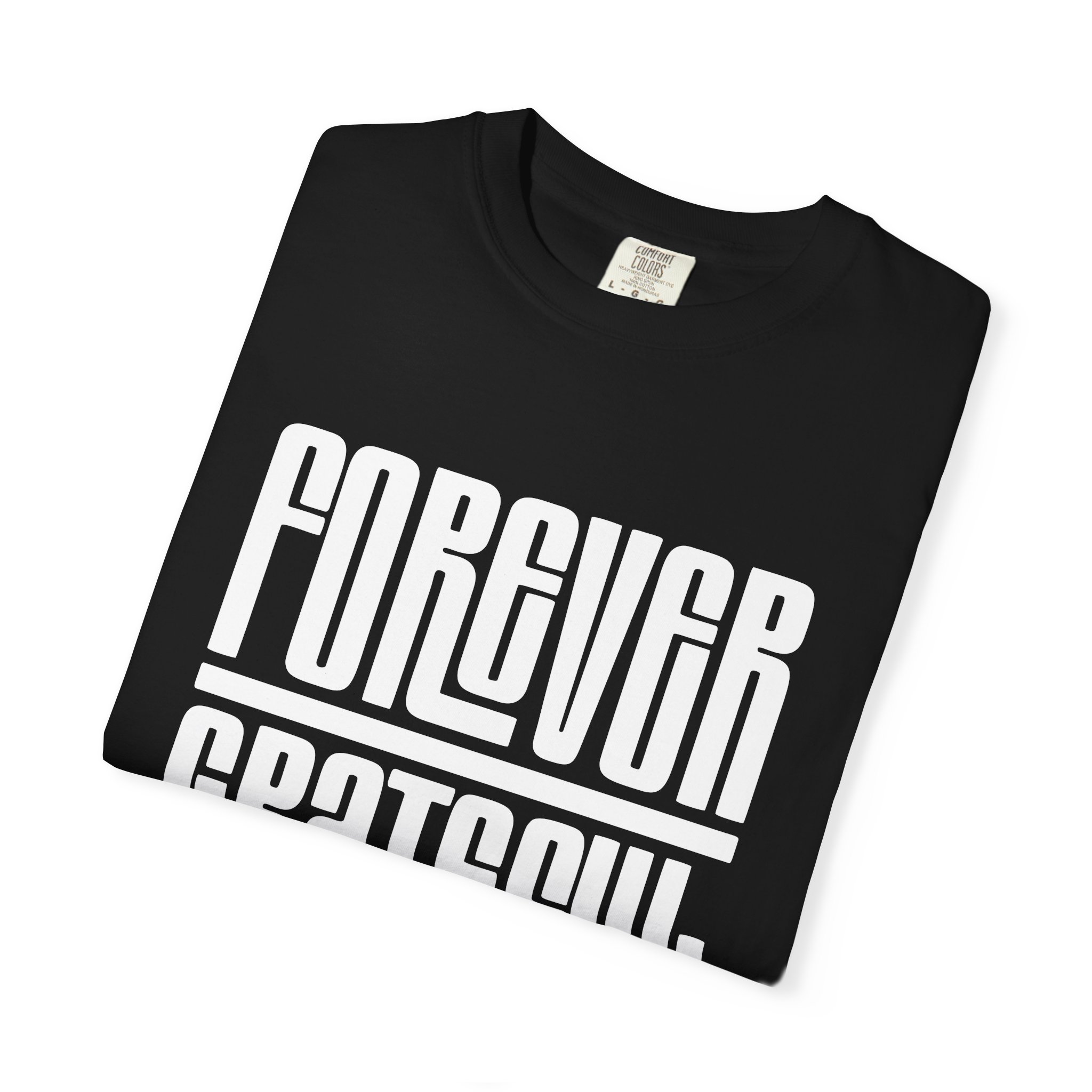 T-Shirt — "Forever Grateful" Graphic Tee | Vintage Block Letter Gratitude Shirt - Image 3