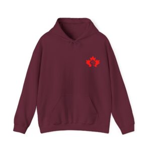 True North Hoodie – Strong & Free Canadian Maple Fist Pullover