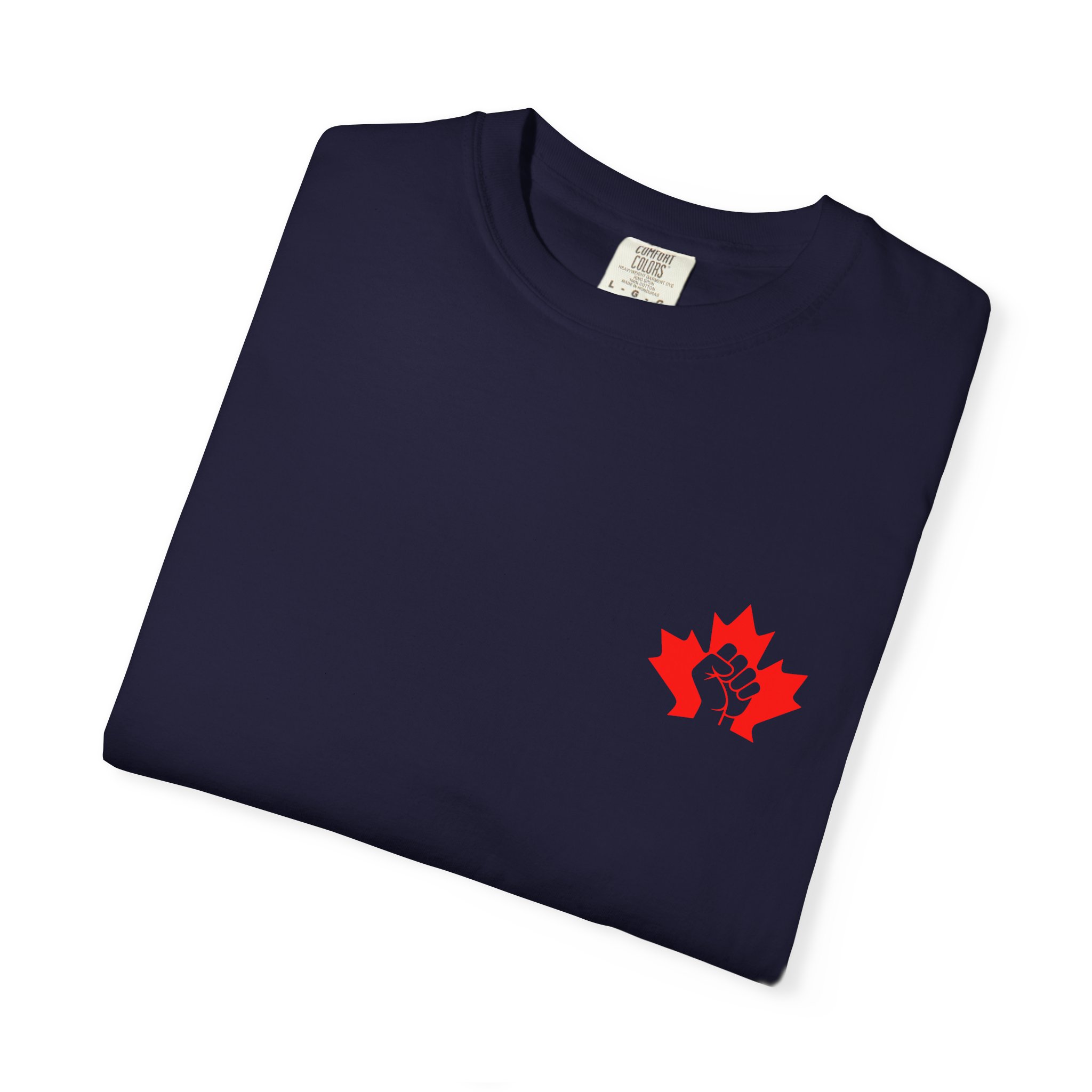 Canada Maple Fist Tee — “The True North Strong and Free” Graphic T‑Shirt - Image 3