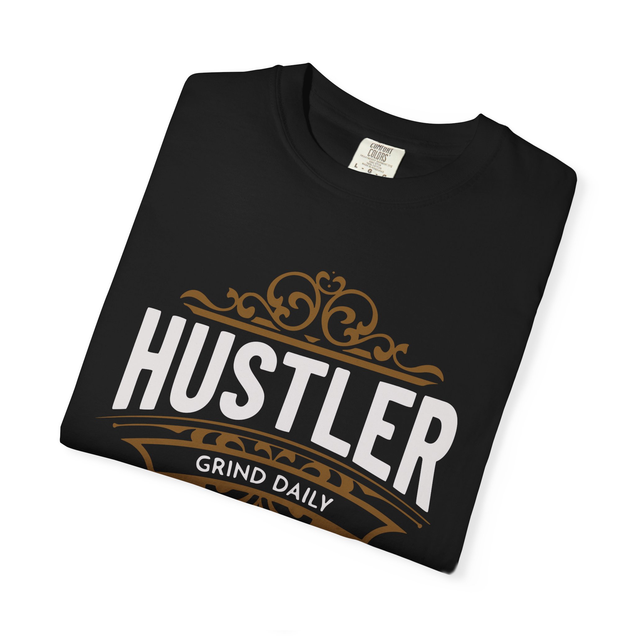 Hustler Grind Daily Tee — Motivational Graphic T-Shirt - Image 3
