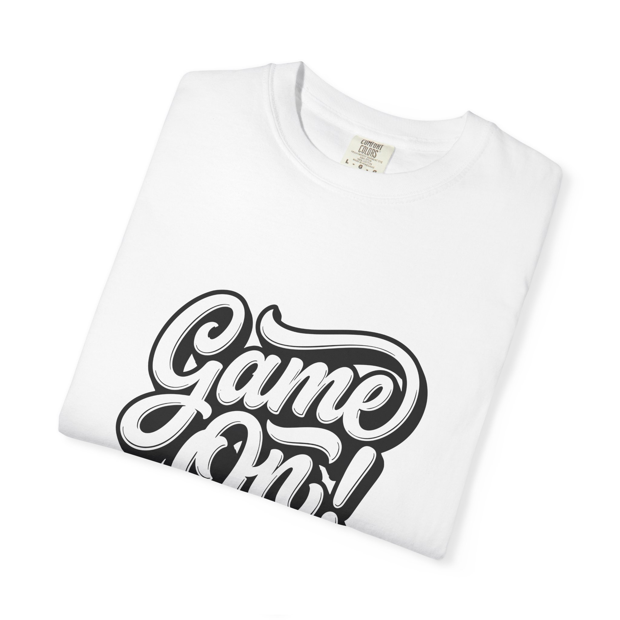 Game On! Tee — Bold Script Gaming T‑Shirt - Image 3