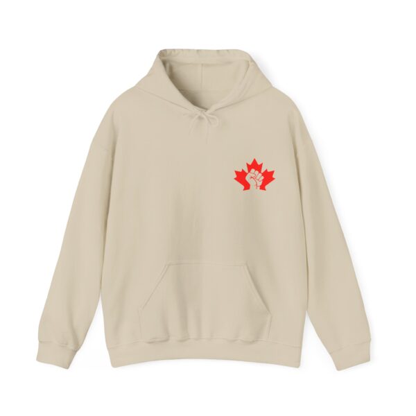 True North Hoodie — Strong & Free Canadian Fist Hooded Sweatshirt