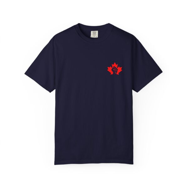 Canada Maple Fist Tee — “The True North Strong and Free” Graphic T‑Shirt