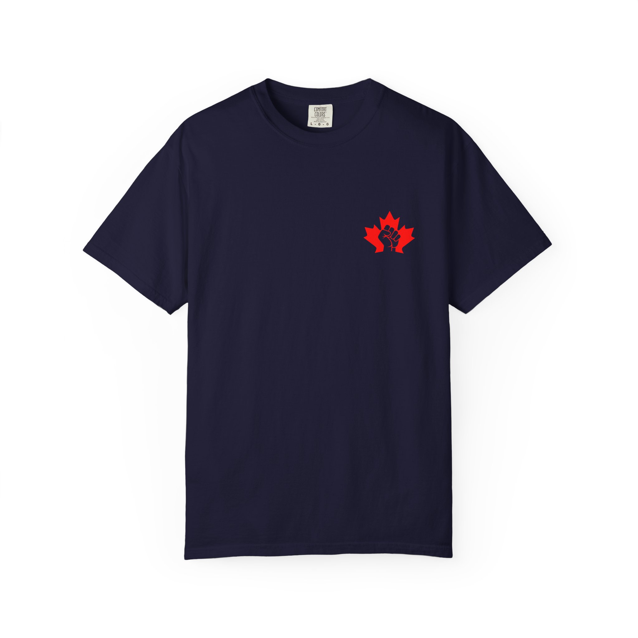 Canada Maple Fist Tee — “The True North Strong and Free” Graphic T‑Shirt