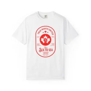 Canada Sea to Sea Tee – True North United Maple Leaf Graphic Shirt